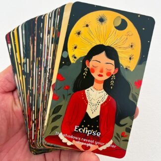 Inner Power Oracle Cards, Life Oracle Cards for Beginners, Confidence, Spiritual Feminine Empowerment Growth Oracle Deck, Perfect for Emotional Support, and Self-Discovery