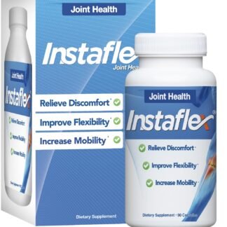 Instaflex Joint Support Supplement - Clinically Studied Joint Relief Blend of Glucosamine, MSM, White Willow, Turmeric, Ginger, Cayenne, Hyaluronic Acid - 90 Capsules