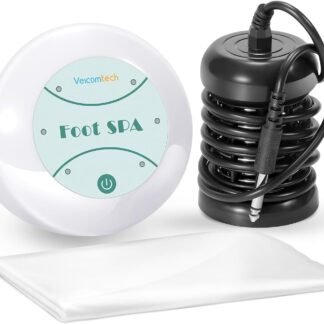 Ionic Detox Foot Bath Machine, Foot Detox Spa Ion Cleanse Chi Machine for Home Use Beauty Club Salon, Regain Health & Vitality with 5 Liners （Tub Not Include）