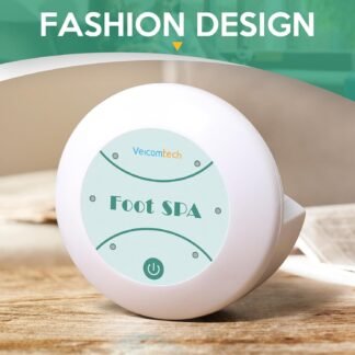 Ionic Detox Foot Bath Machine, Foot Detox Spa Ion Cleanse Chi Machine for Home Use Beauty Club Salon, Regain Health & Vitality with 5 Liners （Tub Not Include）