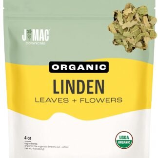 J Mac Botanicals Organic Linden Leaf and Flower Whole Leaves and Flowers - lunas-mystic-emporium.com J Mac Botanicals, Organic Linden Leaf and Flower, Whole Leaves and Flowers