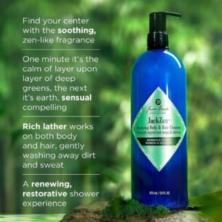 Jack Black Body & Hair Cleanser – Mens Body Wash, Mens Shampoo, Skin Care, Hair Care, Body Wash Men, Sulfate–Free