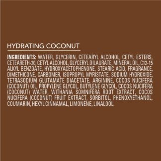 Jergens Hydrating Coconut Body Lotion, Hand and Body Moisturizer, Infused with Coconut Oil, Hydrates Dry Skin Instantly, Dermatologist Tested, 16.8 oz, Pack of 3