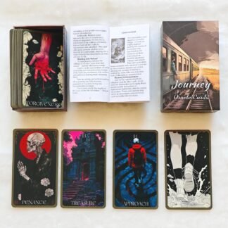 Journey Oracle Card: Step into a world of mystery and self-discovery. Oracle Deck, Oracle cards with guide book, tarot cards for beginners, for spiritual seekers, tarot lovers,...