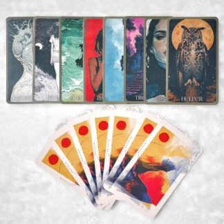 Journey Oracle Card: Step into a world of mystery and self-discovery. Oracle Deck, Oracle cards with guide book, tarot cards for beginners, for spiritual seekers, tarot lovers,...
