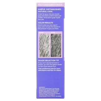 Just for Men Hair Color - Touch of Gray, Black-Gray. 3 Pack