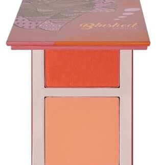 Juvia's Place Blushed Duo Blush Volume6 - Radiant Shimmer Makeup Two Tone Pigmented Buildable Pressed Mineral Powder - Rosy Natural Cheeks Face Glow Highlight Matte Fresh Finish...