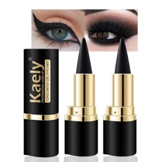 Kaely 1.5mm Skinny Gel Eyeliner Pencil,Brown Cat Eye Liner Makeup Pen,Cream Smooth Eyeliner Crayon,delineador de ojos contra el agua,Waterproof Long Lasting 16 Hour Wear,Vegan &...