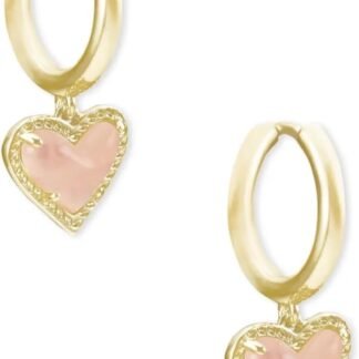 Kendra Scott Ari Heart Huggie Earrings for Women, Fashion Jewelry