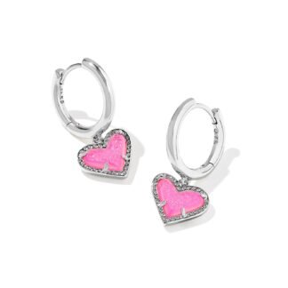 Kendra Scott Ari Heart Huggie Earrings for Women, Fashion Jewelry