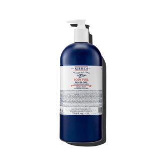 Kiehl's Body Fuel All-in-One Energizing Body Wash & Shampoo for Men, with Menthol, Caffeine, Vitamin E & Vitamin C, Gently Removes Excess Oil, Sweat & Impurities, for Men's Skin...