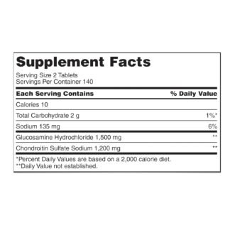 Kirkland Extra Strength Glucosamine 1500 mg Chondroitin 1200 mg 220 Tablets