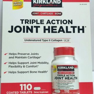 Kirkland Triple Action Joint Health Type II Collagen, Boron and HA - 110 Count