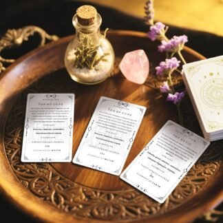 Knana 78 Tarot Cards for Beginners, Tarot Learning Deck with Keywords Yes or No Meanings on Them for Beginners