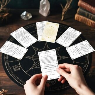 Knana 78 Tarot Cards for Beginners, Tarot Learning Deck with Keywords Yes or No Meanings on Them for Beginners