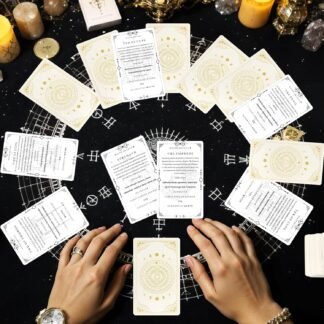 Knana 78 Tarot Cards for Beginners, Tarot Learning Deck with Keywords Yes or No Meanings on Them for Beginners