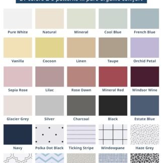 LANE LINEN 100% Organic Cotton Queen Sheets, Fully Elasticized Soft & Comfy Classic Percale Weave, Low Pill Fade Resistant Machine Washable Sheet & Pillowcase Sets, 15" Deep...