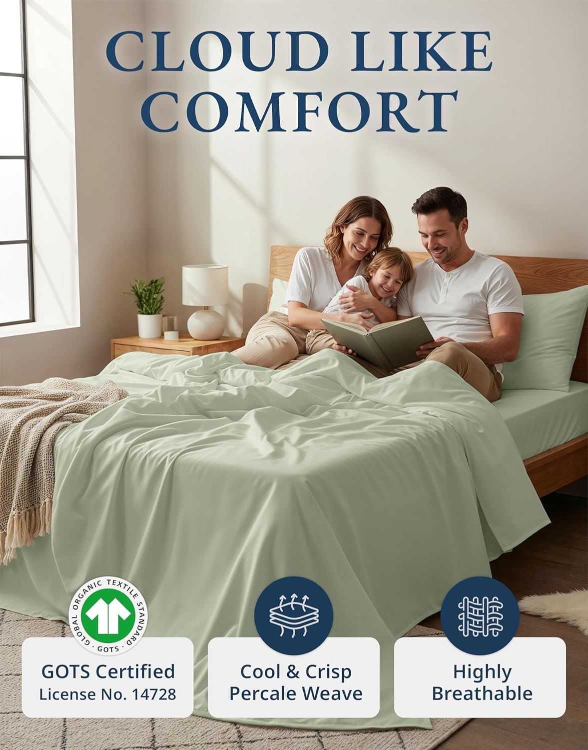 LANE LINEN 100 Organic Cotton Sheets Queen Size Bed Set Machine Wash Eco Friendly Sustainably Produced Cotton Queen Sheet Set Soft Comfy Long Stabple Naturally Cooling - lunas-mystic-emporium.com LANE LINEN 100% Organic Cotton Sheets Queen Size Bed Set, Machine Wash Eco Friendly Sustainably Produced Cotton Queen Sheet Set, Soft & Comfy Long Stabple Naturally Cooling...