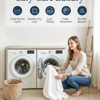 LANE LINEN 100% Organic Cotton Sheets Twin Size, Soft & Comfy Mercerized Fully Elasticized Naturally Temperature Regulating Sustainably Produced Luxury Hotel Quality Cotton Twin...