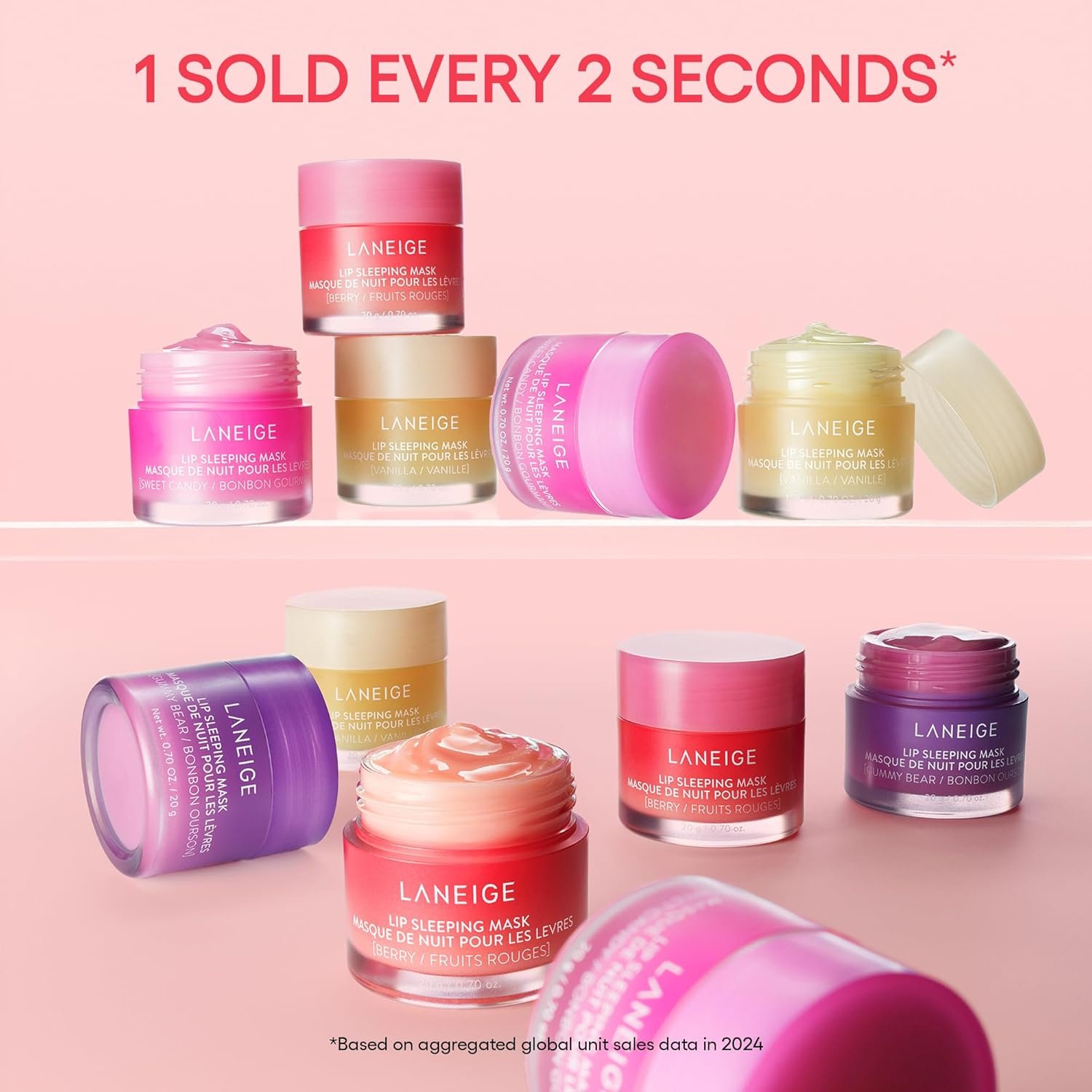 LANEIGE Lip Sleeping Mask Nourish Hydrate Vitamin C Murumuru Shea Butter Antioxidants Flaky Dry Lips - lunas-mystic-emporium.com LANEIGE Lip Sleeping Mask: Nourish, Hydrate, Vitamin C, Murumuru & Shea Butter, Antioxidants, Flaky, Dry Lips