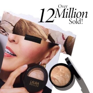 LAURA GELLER NEW YORK Award-Winning Baked Balance-n-Brighten Color Correcting Powder Foundation - Light - Buildable Light to Medium Coverage - Demi-Matte Natural Finish - lunas-mystic-emporium.com LAURA GELLER NEW YORK Award-Winning Baked Balance-n-Brighten Color Correcting Powder Foundation - Light - Buildable Light to Medium Coverage - Demi-Matte Natural Finish