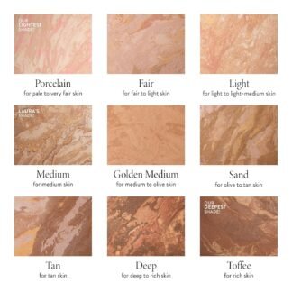 LAURA GELLER NEW YORK Award-Winning Baked Balance-n-Brighten Color Correcting Powder Foundation - Light - Buildable Light to Medium Coverage - Demi-Matte Natural Finish - lunas-mystic-emporium.com LAURA GELLER NEW YORK Award-Winning Baked Balance-n-Brighten Color Correcting Powder Foundation - Light - Buildable Light to Medium Coverage - Demi-Matte Natural Finish