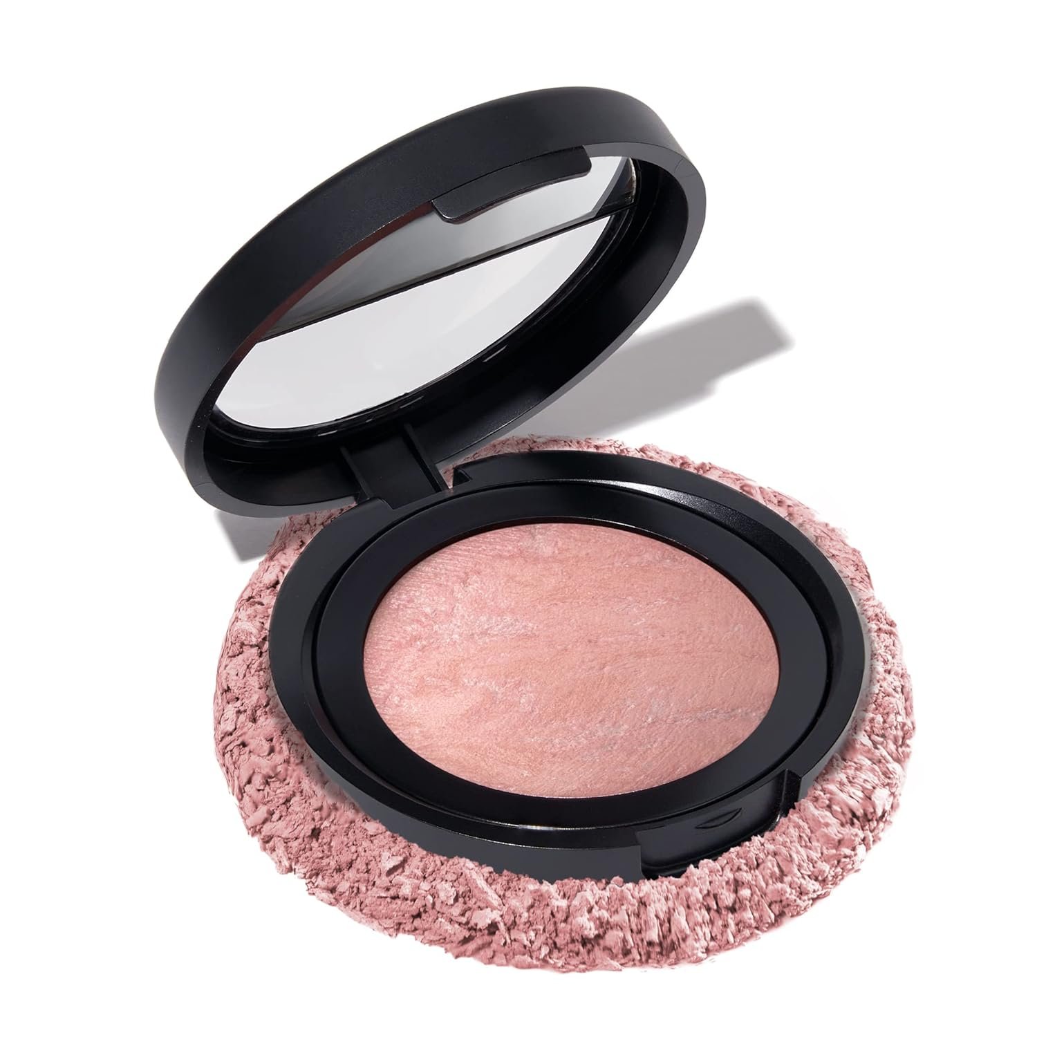 LAURA GELLER NEW YORK Baked Blush-n-Brighten Marbleized Blush for Cheeks - Ethereal Rose - Natural Finish - Buildable Color - lunas-mystic-emporium.com LAURA GELLER NEW YORK Baked Blush-n-Brighten Marbleized Blush for Cheeks - Ethereal Rose - Natural Finish - Buildable Color