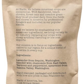 Lavender Chamomile Mint, 15-20 Servings, Eco-Conscious Zip Pouch, Caffeine Free, Pure Loose Leaf Tea Grown in America, 1.00 Ounce (Small)