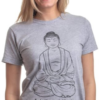 Let That Shit Go | Funny Zen Buddha Yoga Mindfulness Yogi Peace Hippy T-Shirt