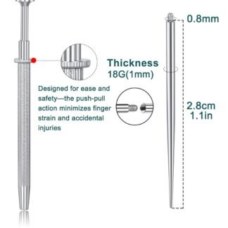 Longita 20g 18g Horseshoe Nose Ring for Women Double Gem Horse Shoe Nose Ring Hoop Surgical Steel Silver Gold Cartilage Helix Tragus Earring Hoops Labret Lip Piercing Jewelry...