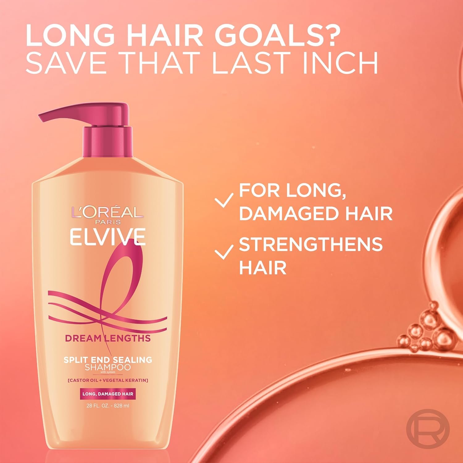 LOreal Paris Elvive Dream Lengths Shampoo and Conditioner Kit Paraben Free 1 kit - lunas-mystic-emporium.com L'Oreal Paris Elvive Dream Lengths Shampoo and Conditioner Kit, Paraben Free, 1 kit