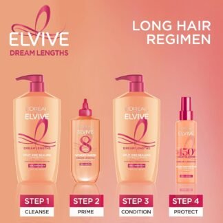 LOreal Paris Elvive Dream Lengths Shampoo and Conditioner Kit Paraben Free 1 kit - lunas-mystic-emporium.com L'Oreal Paris Elvive Dream Lengths Shampoo and Conditioner Kit, Paraben Free, 1 kit