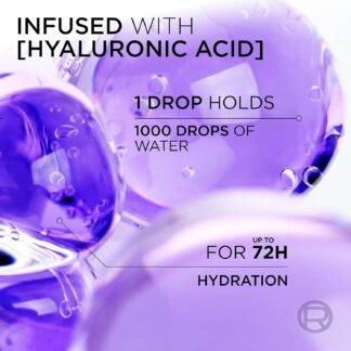 L'Oreal Paris Elvive Hyaluron Plump Shampoo and Conditioner Set for Dehydrated, Dry Hair with Hyaluronic Acid Care Complex, 1 Kit (2 Products)