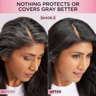 L'Oreal Paris Excellence Crème Permanent Hair Dye, Triple Care Hair Color with Hyaluronic Acid for 100% Gray Coverage, 4 Dark Brown, 1 Kit (Packaging May Vary)