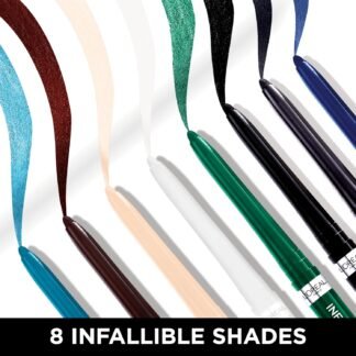 LOreal Paris Infallible Grip Mechanical Gel Eyeliner Pencil Smudge-Resistant Waterproof Eye Makeup with Up to 36HR Wear Polar White 001 Oz - lunas-mystic-emporium.com L'Oreal Paris Infallible Grip Mechanical Gel Eyeliner Pencil, Smudge-Resistant, Waterproof Eye Makeup with Up to 36HR Wear, Polar White, 0.01 Oz