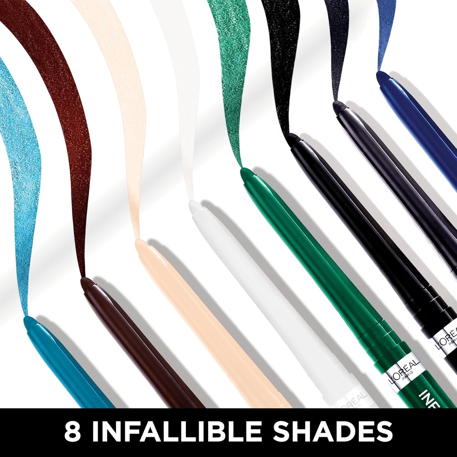 LOreal Paris Infallible Grip Mechanical Gel Eyeliner Pencil Smudge-Resistant Waterproof Eye Makeup with Up to 36HR Wear Polar White 001 Oz - lunas-mystic-emporium.com L'Oreal Paris Infallible Grip Mechanical Gel Eyeliner Pencil, Smudge-Resistant, Waterproof Eye Makeup with Up to 36HR Wear, Polar White, 0.01 Oz