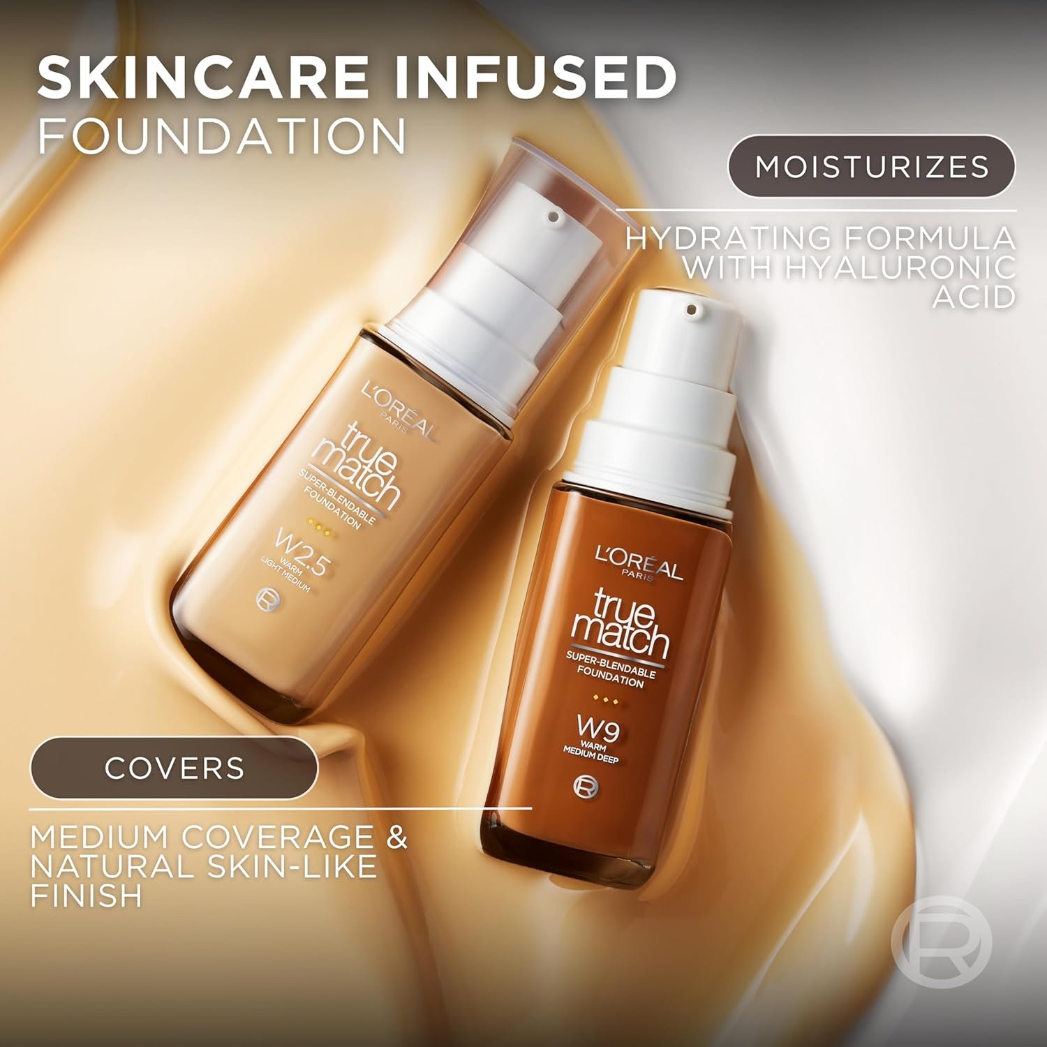 LOreal Paris True Match Super-Blendable Foundation Medium Coverage Liquid Foundation Makeup C1 Light 1 Fl Oz - lunas-mystic-emporium.com L'Oreal Paris True Match Super-Blendable Foundation, Medium Coverage Liquid Foundation Makeup, C1, Light, 1 Fl Oz