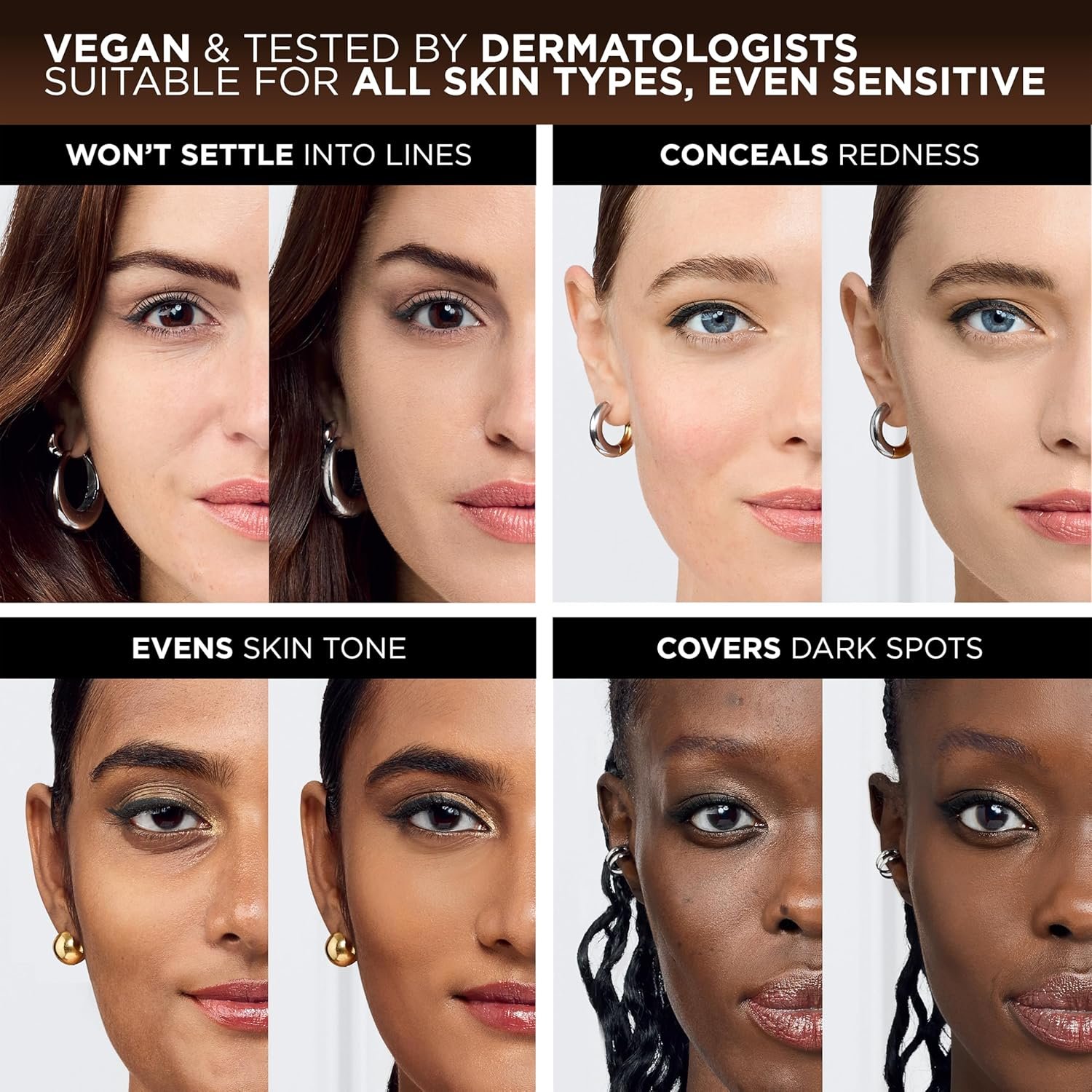 LOreal Paris True Match Super-Blendable Foundation Medium Coverage Liquid Foundation Makeup C1 Light 1 Fl Oz - lunas-mystic-emporium.com L'Oreal Paris True Match Super-Blendable Foundation, Medium Coverage Liquid Foundation Makeup, C1, Light, 1 Fl Oz