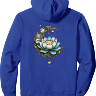 Lotus Flower Yoga Metaphysical Pullover Hoodie