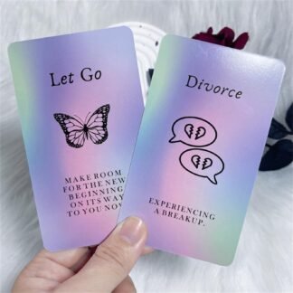Love Oracle Cards，Twin Flame Tarot Cards ，Tarot Cards with Message on Them Oracle Cards