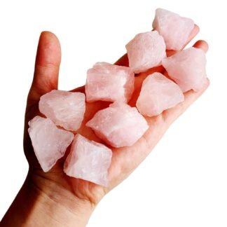 Luckeeper 1 lb Rough Crystals Bulk Raw Healing Stones for Tumbling, Wire Wrapping, Wicca Reiki,Meditation