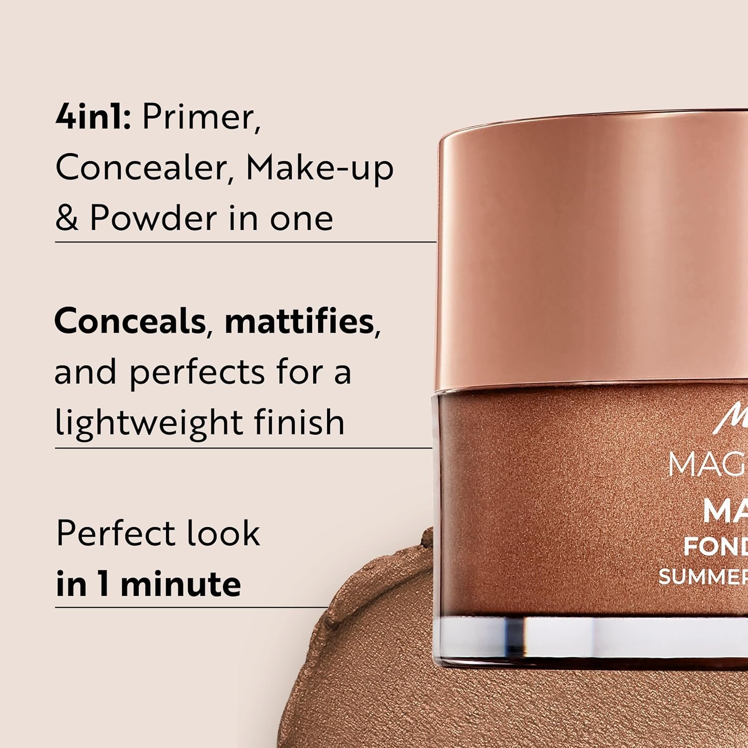 M Asam Magic Finish Summer Teint Make-Up Mousse 101 Fl Oz 4in1 Primer Foundation Concealer Powder With Buildable Coverage Hides Redness And Dark Spots Vegan For - lunas-mystic-emporium.com M. Asam Magic Finish Summer Teint Make-Up Mousse (1.01 Fl Oz) – 4in1 Primer, Foundation, Concealer & Powder With Buildable Coverage, Hides Redness And Dark Spots, Vegan, For...