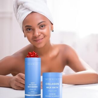 Magnesium Bath Bombs Post Workout Recovery Sore Muscles Tension Epsom Salt Luxury Bubble Bath Spa Essential Oil Infused Bath Bombs Vanilla Cinnamon Orange Perfect Stocking...