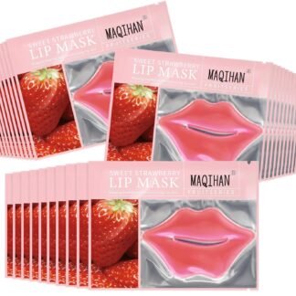 MAQIHAN 30PCS Moisturizing Lip Mask - Pink Lip Patches for Spa Daily Labial Masks Skincare Hydrating to Reduce Wrinkles Dryness Anti-wrinkle Lightens