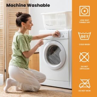 MATBEBY King Size Mattress Pad - Cooling Breathable Mattress Topper, Quilted Fitted Mattress Protector, Pillow Top Mattress Cover with 8-21" Deep Pocket, Soft, Machine Washable,...