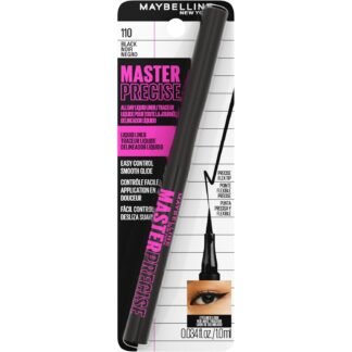 Maybelline Eyestudio Master Precise All Day Waterproof Liquid Eyeliner Makeup Black 1 Count Packaging May Vary - lunas-mystic-emporium.com Maybelline Eyestudio Master Precise All Day Waterproof Liquid Eyeliner Makeup, Black, 1 Count (Packaging May Vary)
