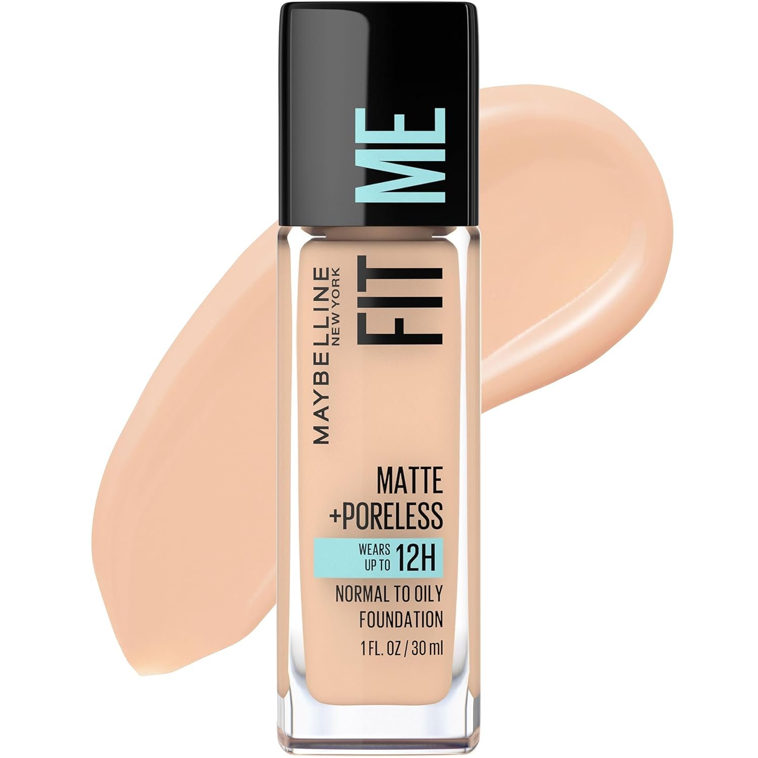 Maybelline Fit Me Matte + Poreless Liquid Oil-Free Foundation Makeup Creamy Beige 1 Count Packaging May Vary - lunas-mystic-emporium.com Maybelline Fit Me Matte + Poreless Liquid Oil-Free Foundation Makeup, Creamy Beige, 1 Count (Packaging May Vary)