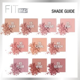 Maybelline Fit Me Powder Blush Lightweight Smooth Blendable Long-lasting All-Day Face Enhancing Makeup Color Mauve 1 Count - lunas-mystic-emporium.com Maybelline Fit Me Powder Blush, Lightweight, Smooth, Blendable, Long-lasting All-Day Face Enhancing Makeup Color, Mauve, 1 Count