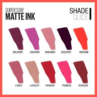 Maybelline SuperStay Matte Ink Liquid Lipstick Loyalist Pack of 2 - lunas-mystic-emporium.com Maybelline SuperStay Matte Ink Liquid Lipstick, Loyalist, Pack of 2