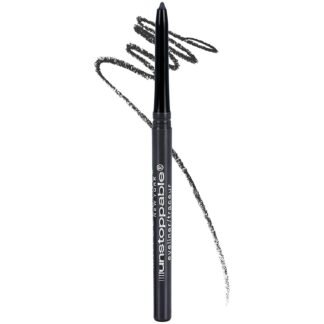 Maybelline Unstoppable Waterproof Mechanical Grey Eyeliner Pencil, Easy to Apply, Smooth Glide, Up to 24 Hour Wear, Pewter